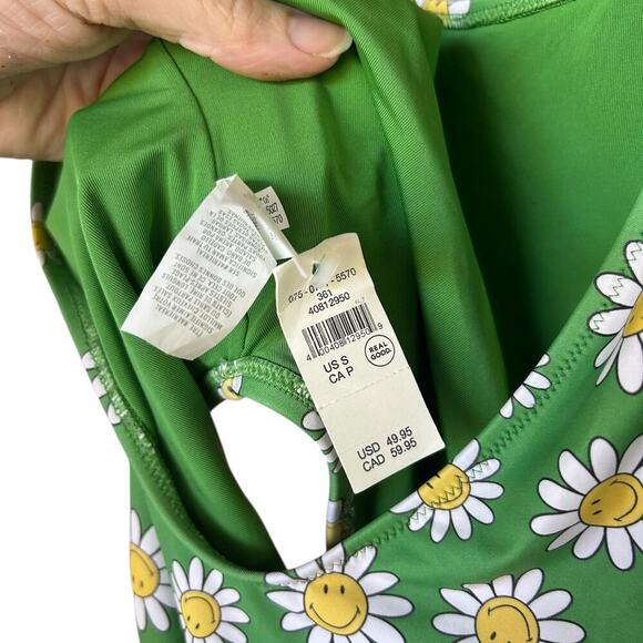 NWT Aerie Women's Smiley Birthday Scoop Cheekiest One Piece Swimsuit Size Small - Picture 7 of 8